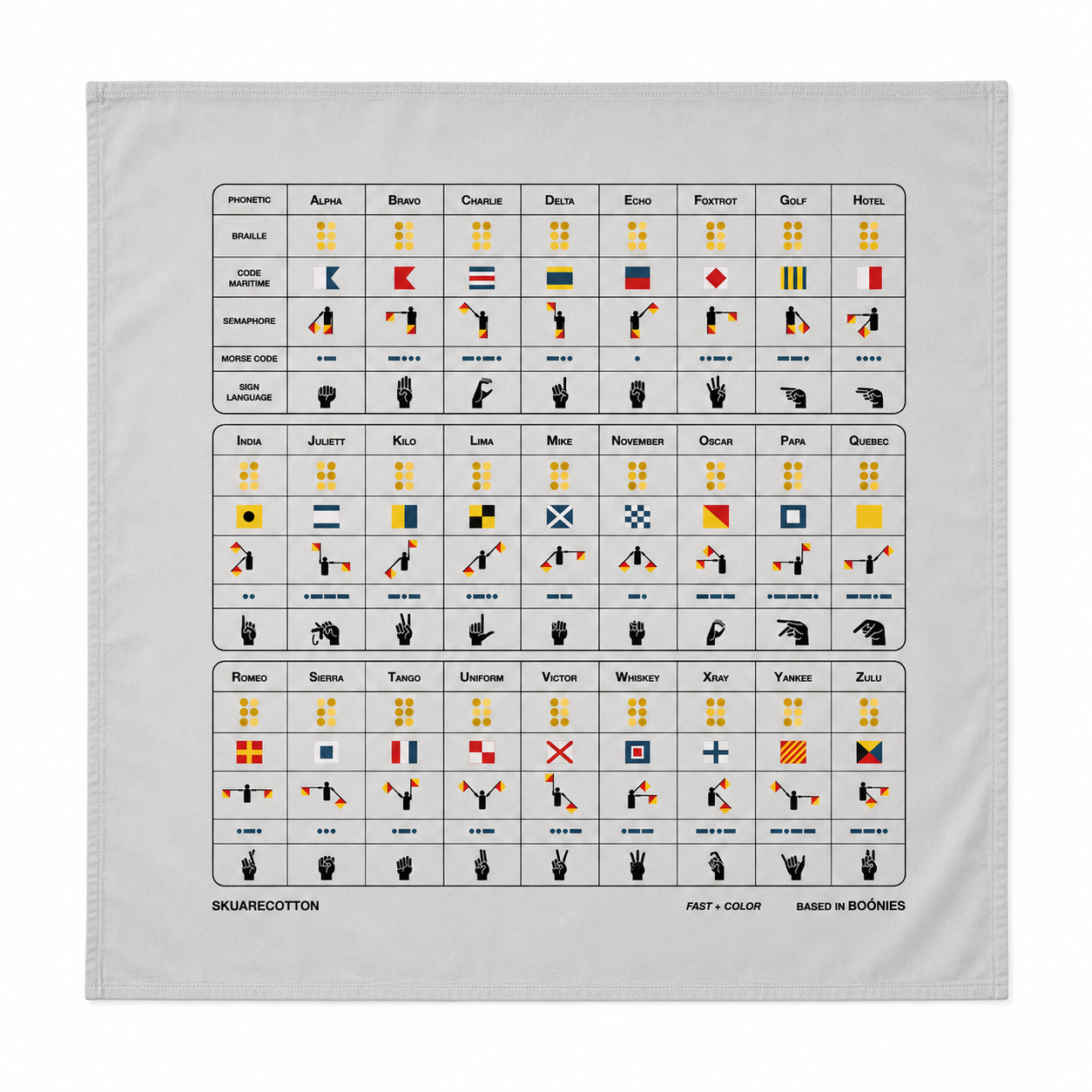 Abundant Alphabet - Light Gray