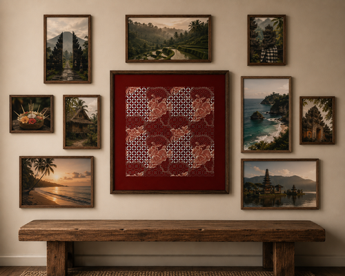 Beautiful Batik - Burgundy